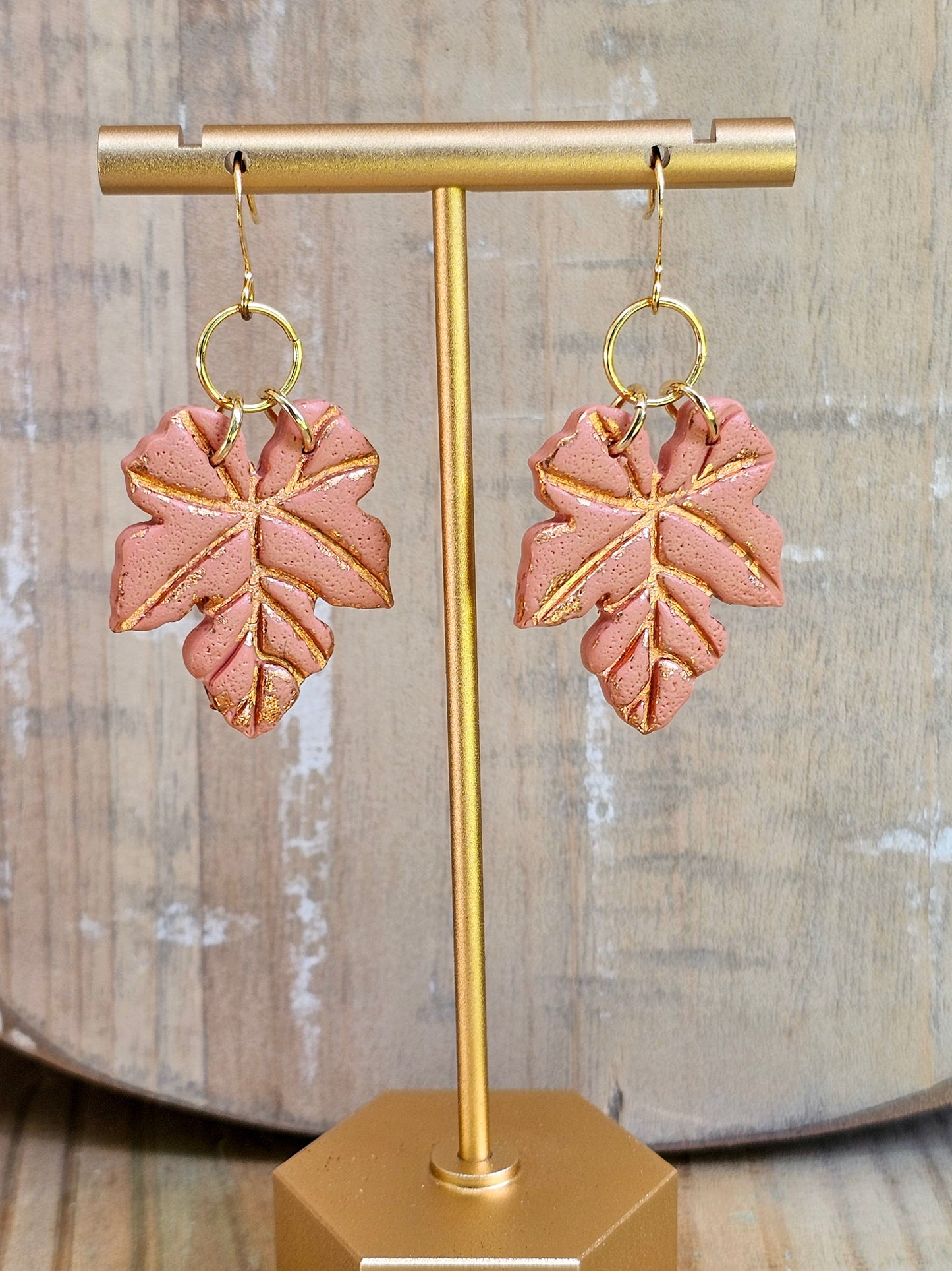 Maple Leaf Earrings | Halloween Earrings