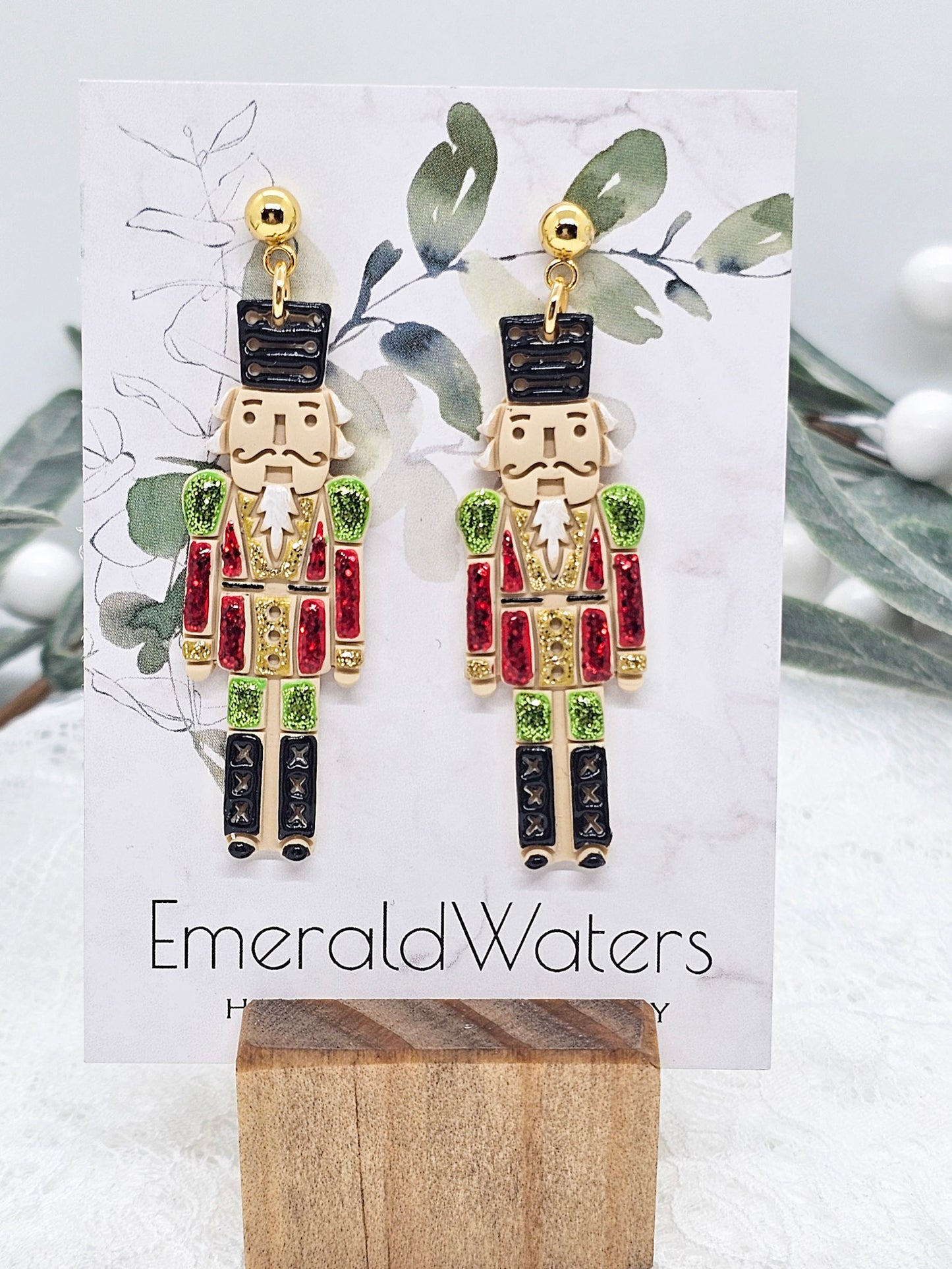 Christmas Nutcracker Earrings | Christmas Earrings