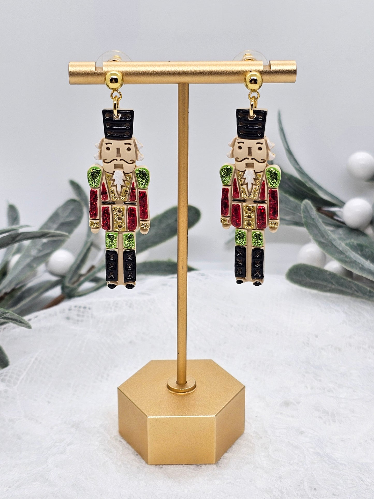 Christmas Nutcracker Earrings | Christmas Earrings