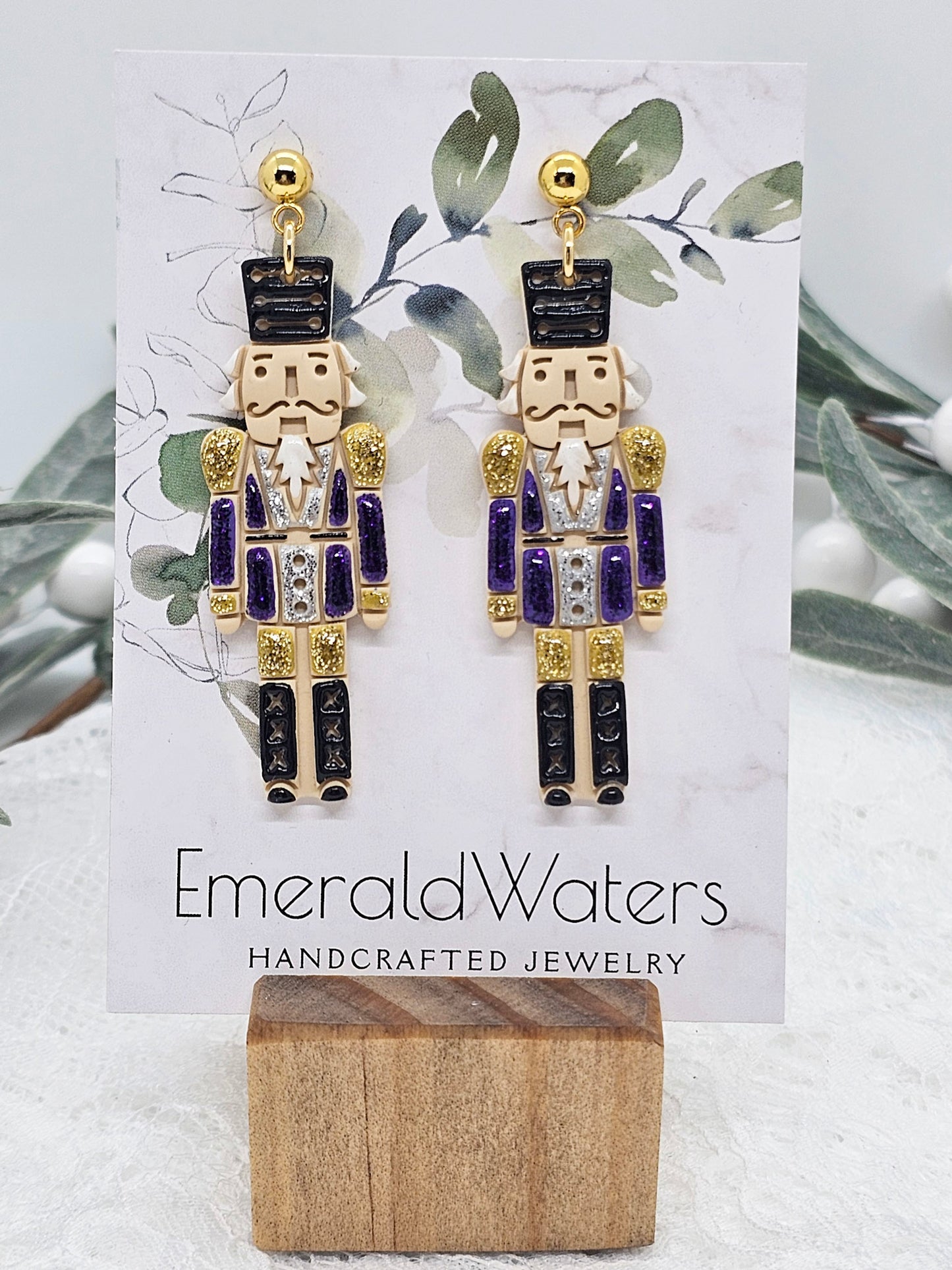 Christmas Nutcracker Earrings | Christmas Earrings