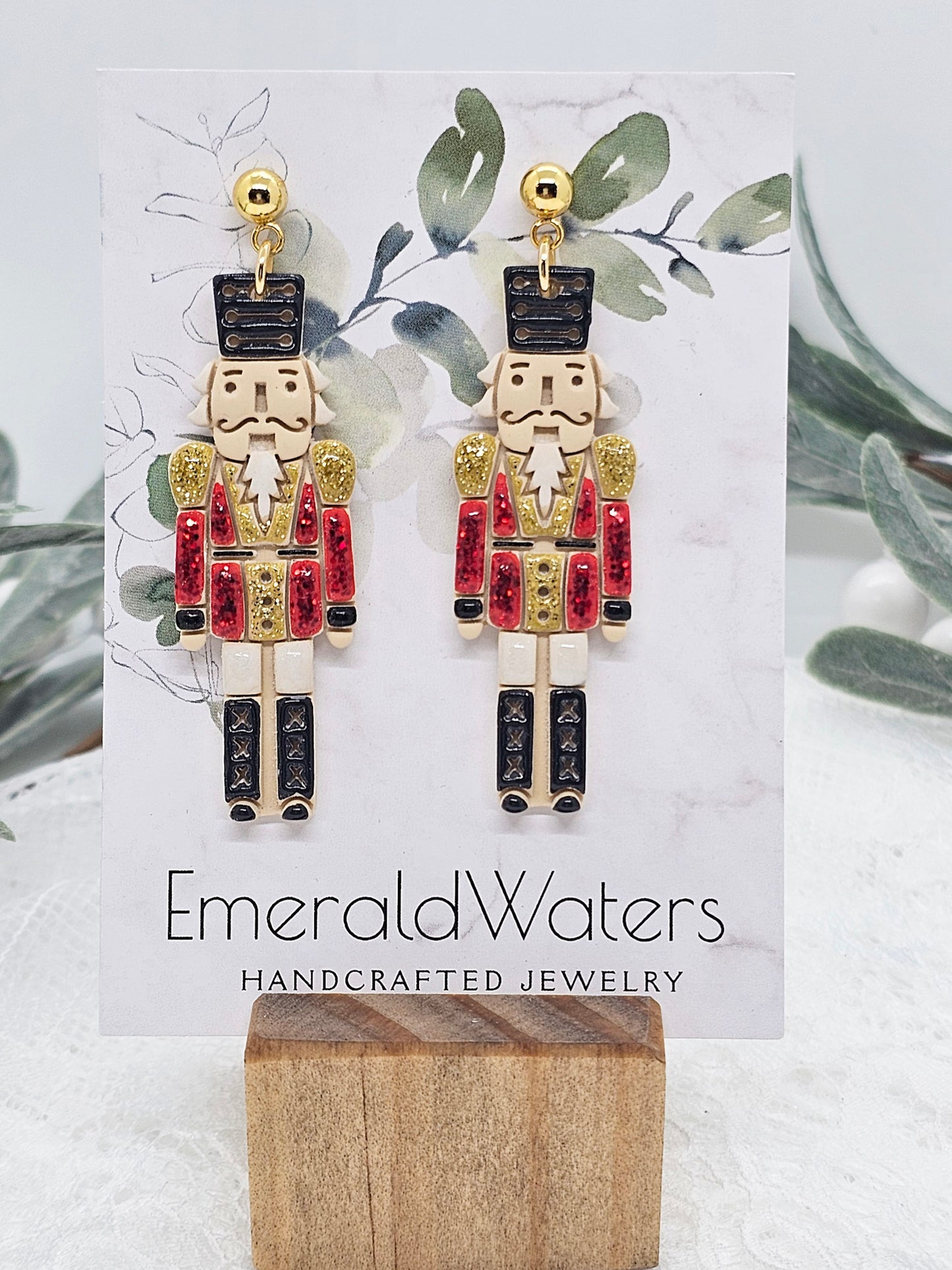 Christmas Nutcracker Earrings | Christmas Earrings