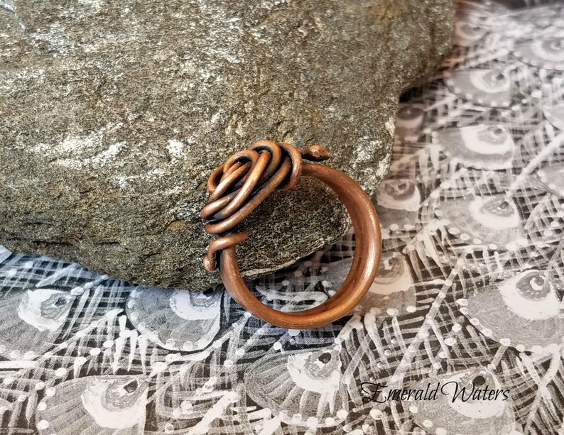 Copper Rose Ring